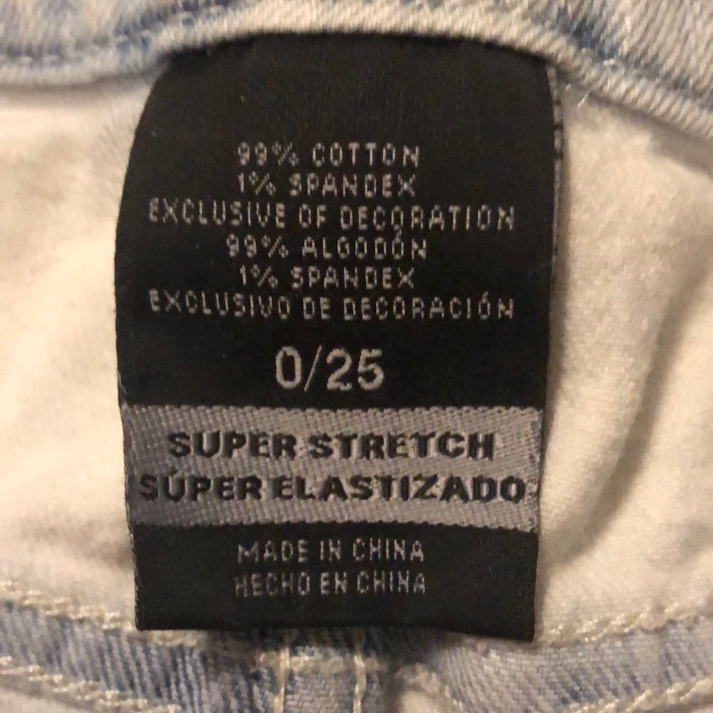 Denim ripped shorts - Picture 3 of 3